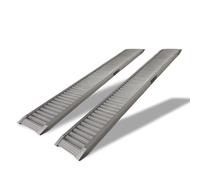 Auffahrrampe Schwerlastrampe Verladerampe 200 cm bis 2000 kg Aluminium 2 Stück