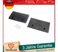 Auffahrrampe Set Gummirampe Rollstuhlrampe Tragbar Rampe Schwellenrampe