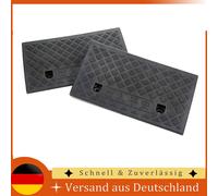 Auffahrrampe Set Rollstuhlrampe Schwellenrampe Tragbar Rampe Gummirampe