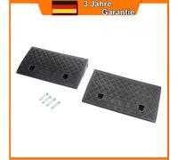 Auffahrrampe Set Rollstuhlrampe Türschwellenrampe Tragbar Rampe Schwellenrampe