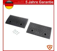 Auffahrrampe Set Schwellenrampe Gummirampe Rollstuhlrampe Türschwellenrampe