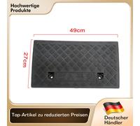 Auffahrrampe Set Tragbar Rampe Gummirampe Schwellenrampe Rollstuhlrampe