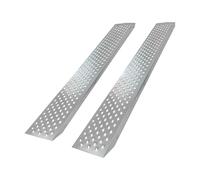 TRUTZHOLM 2x Auffahrrampe 180 cm Tragkraft 400 kg Stahl profiliert Verladeram...