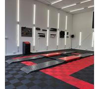 Auffahrrampen 4er XL SET für Scherenhebebühne Überfahrrampen Hebebühne
