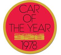 Aufkleber Car Of The Year 1978 Porsche 928