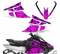 Aufkleber Grafik Set Arctic Katze F Serie Z1 Sled Schneemobil Zubehör Wrap Eis