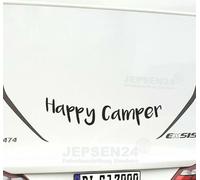 Aufkleber Happy Camper in 80cm C75 Camping Wohnmobil Wohnwagen WOMO Farbwahl