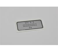 Aufkleber Horizontblaumetallic - Porsche Farbcode 37X