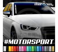 Aufkleber MOTORSPORT Frontscheibe Sport mind Racing Auto Sticker Folie JDM Decal