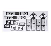AUFKLEBER MZ ETZ 150 GROSS GRAU KATZE-P