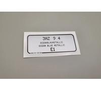 Aufkleber Oceanblaumetallic - Porsche Farbcode 3AZ