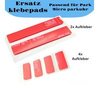 Aufkleber passend für Needit Park Micro Parkscheibe Sticker Klebepad Parkuhr Pad