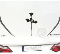 Aufkleber Rose 70cm Enjoy the silence S070 Auto Womo Wohnwagen DM Depeche Mode