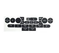 Aufkleber Schalter Kompatibel Mit Ford Für Mustang 2005 2006 2007 2008 2009 Autozubehör Armaturenbrett Radiosteuerungstaste Abgenutztes Peeling-Reparaturset Aufkleber