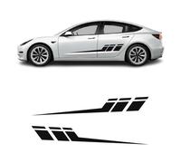 Aufkleber Seitenstreifen Triple Dash Tesla Model 3