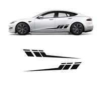 Aufkleber Seitenstreifen Triple Speed Tesla Model S