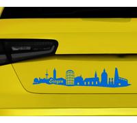 Aufkleber Siegen mit Sehenswürdigkeiten Autoaufkleber Autosticker Sticker
