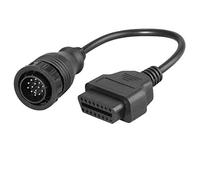 D24C 40cm Profi für MB Sprinter VW/LT Kabel Adapter von OBD2 zu OBD1 14 Pol rund