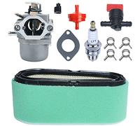 AUMEL 799728 Vergaser für Briggs & Stratton 496894 282707 498027 498231 493909 499161 494502 494392 495706 498134 496592 283702 283707 284707 286702 286707 12.5hp Vergaser Luftfilter Kit