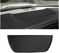 Auovo Armaturenbrett-Matte für Dodge Ram Pickup 1500 2500 3500 2011-2018, Innenzubehör, Auto-Armaturenbrett-Verkleidung, Gummi-Pad-Abdeckung, weiche Ablage (1 Stück) (schwarzer Rand)