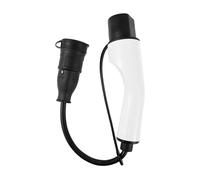 Aupoko Typ 2 auf Schuko-Adapter 16 A 250 V, Typ 2 IEC 62196 EV-Ladekabel Ladegerät Ladestationen Wallbox auf Schuko-Steckdose für Elektrofahrzeuge E-Auto Elektromotorrad Haushaltssteckdose