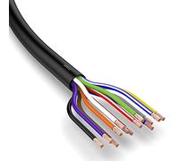 AUPROTEC KFZ Kabel 13x1,5 mm² Meterware rund FLRYY I Rundkabel Fahrzeugkabel/Fahrzeugleitung Verschiedene Anwendungen I 13 poliges Kabel für Anhänger geeignet