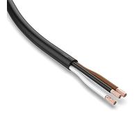 AUPROTEC KFZ Kabel 3x1,0 mm² Meterware rund FLRYY I Rundkabel Fahrzeugkabel/Fahrzeugleitung verschiedene Anwendungen I 3 poliges Kabel für Anhänger geeignet
