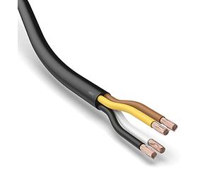 AUPROTEC KFZ Kabel 4x1,5 mm² Meterware rund FLRYY I Rundkabel Fahrzeugkabel/Fahrzeugleitung verschiedene Anwendungen I 4 poliges Kabel für Anhänger geeignet