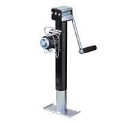 Ausdrehstütze mit Handkurbel 1000kg | Klappbar 440-700mm | mit Flansch