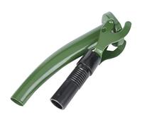 Ausgießer Kanister, Olivgrün Einfüllstutzen Kanister-Spout-Kraftstofftank-Tülle mit Kunststoff-Schlauchspitze flexibel für Metall Benzinkanister Kraftstoffkanister Auslaufrohr Flexibel Düsenausgießer