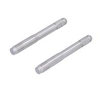 Ausla 2 Stück Radbolzen Ausrichtungsstift, M14 X 1,5 Gewinde Radmontagewerkzeug, Edelstahl Radmontagehilfe