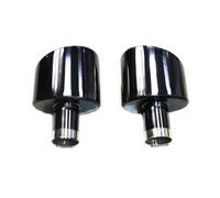 Auspuff Abgasschlauch Für A3 A4 A5 A6 A7 Bis Zu RS3 RS4 RS5 RS6 RS7 Auspuffrohr Look Endrohr Düsensystem Schalldämpferspitze Auspuffrohr(Black C)