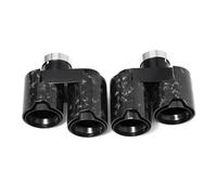 Auspuff Abgasschlauch Quad-Auspuffspitze Für G20 G21 330i 330d 330e Schalldämpfersystem Düsenrohr Endrohr Tuning Kohlefaser Auspuffrohr(Carbon Fiber F)