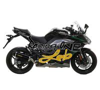 AUSPUFF ARROW INDY RACE ALU DARK FÜR KAWASAKI NINJA 1000 SX TOURER 20-24 EURO5