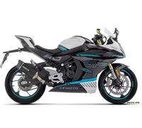 AUSPUFF ARROW INDY RACE EVO ALU DARK FÜR CF MOTO 450NK / 450SR 23-24 EURO5 ABE