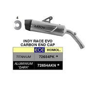 Auspuff ARROW Slip-On Indy Race Evo Titan VOGE VALICO 900 DSX 2024-2024