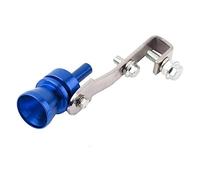 Auspuff Blende Endrohr Universal Sound Simulator Auto Turbo Sound Pfeife Fahrzeug Refit Gerät Auspuffrohr Auto Turb Schalldämpfer (Farbe : Blue XL)