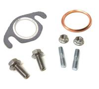 Auspuff Dichtung Set Kit 8-teilig passend für Honda Bali SJ 50 AF32, X8R, SGX, SFX, Peugeot Speedfight 1 2 3 4, 50ccm 2-Takt - Hochwertige Auspuffdichtung + Befestigung