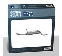 Auspuff Endtopf für Audi 50 / VW Polo + Coupe