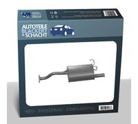 Auspuff Endtopf für Honda V Coupe/CRX III 1.6i Vtec/1.6 ESI