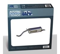 Auspuff Endtopf für SEAT IBIZA III / SKODA FABIA I + Stufenheck / VW POLO