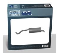 Auspuff Endtopf für SEAT IBIZA III / SKODA FABIA I + Stufenheck / VW POLO