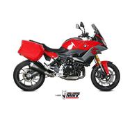 Auspuff exhaust kat MIVV Delta race Schwarz Edelstahl BMW F 900 XR 2020 > 2023