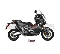Auspuff exhaust MIVV Delta Race Schwarz Edelstahl Honda X-Adv 750 2017 > 2024