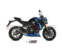 Auspuff exhaust MIVV Double Gun Inox fur Suzuki Gsx-S 750 2017 > 2020