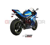 MIVV Auspuff GP Pro S.050.LXBP Schwarz Edelstahl für GSX-R 1000 (2017–2020)