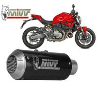 Auspuff exhaust MIVV MK3 Carbon fur DUCATI MONSTER 1200 2017 > 2021