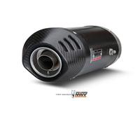 Auspuff exhaust MIVV Oval Carbon Carbon-endkappe Honda Cbr 600 Rr 2003 > 2004