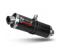 Auspuff exhaust MIVV Oval Carbon Hoch fur Suzuki Gsf 600 Bandit 2000 > 2004