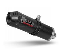 Auspuff exhaust MIVV Oval Carbon Mit Carbon-endkappe Kawasaki Z 750 2004 > 2006